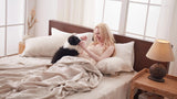 Experience Luxurious Comfort with 100% Cotton Double Muslin Bedding