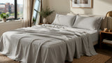 Simple&Opulence Embroidered Linen Sheets Are Redefining Quiet Luxury Bedrooms