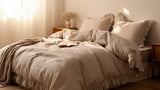Simple&Opulence Ruffle Linen Duvet Cover Sets