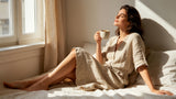 Linen Sleep Dress: Most Comfortable Cooling Nightgown for Hot Sleepers
