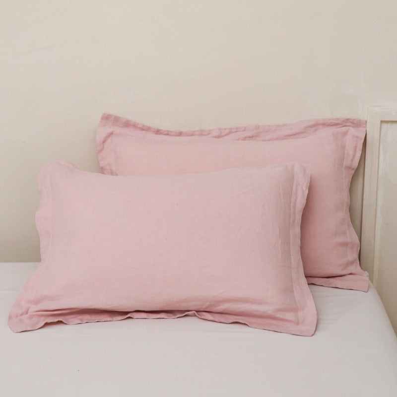Linen Pillow Shams Basic Style Simple&Opulence