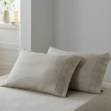 Linen Pillowcases - Handcrafted Hemstitch