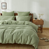 Linen Duvet Cover Set - Basic Style