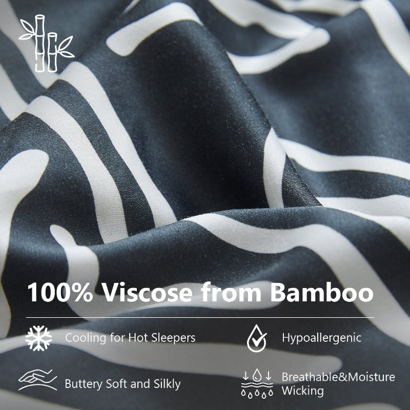 Viscose from Bamboo Duvet Cover Set-Totem print