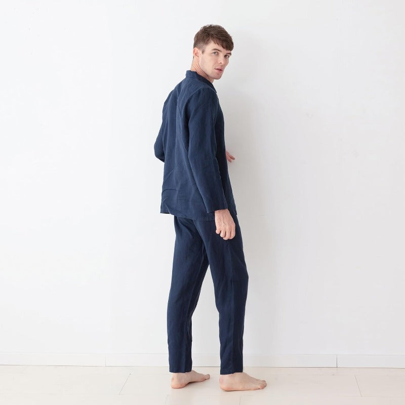 Men's Pajamas Long Sleeve Sets