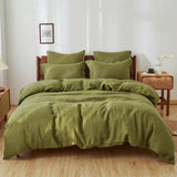 Linen Duvet Cover Set - Basic Style