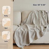Couverture en lin - Boho Double Flax