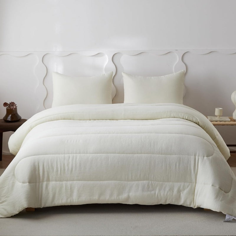 Cotton Comforter SetDouble Muslin Simple&Opulence