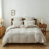 Linen Duvet Cover Set - Basic Style