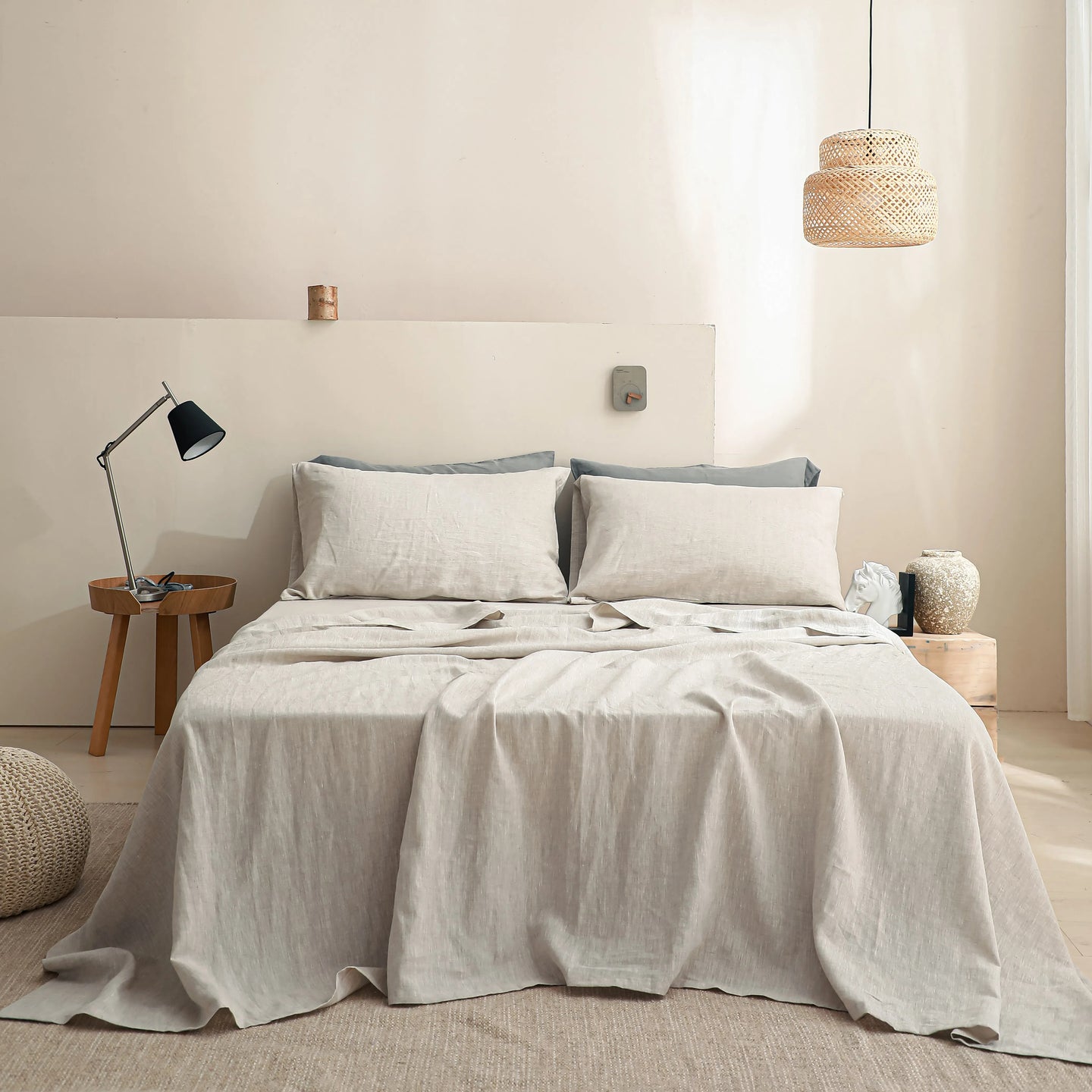 Linen Sheet Set - Basic Style – Simple&Opulence