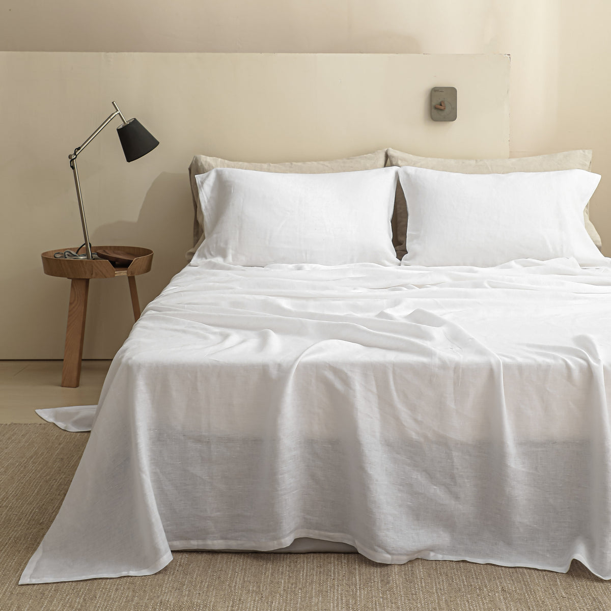 Basic Lenen Pack Linen Sheet Set - Basic Style – Simple&Opulence