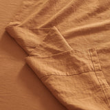 55% Linen + 45% Cotton Blend Sheet Set-detail show