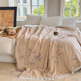 #color_Floral - Brick beige