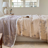 #color_Floral - Brick beige