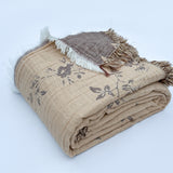 #color_Floral - Brick beige