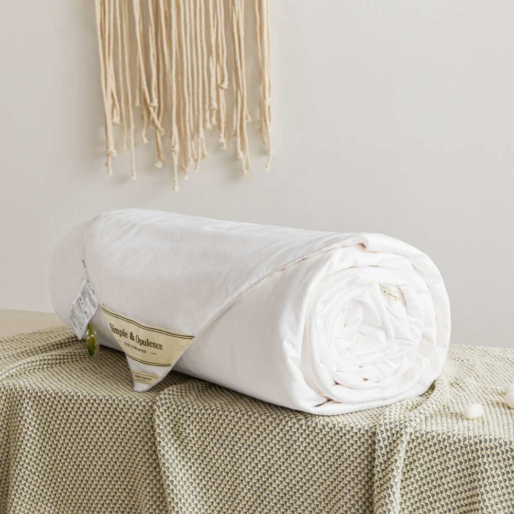 Silk Comforter - Cotton Cover