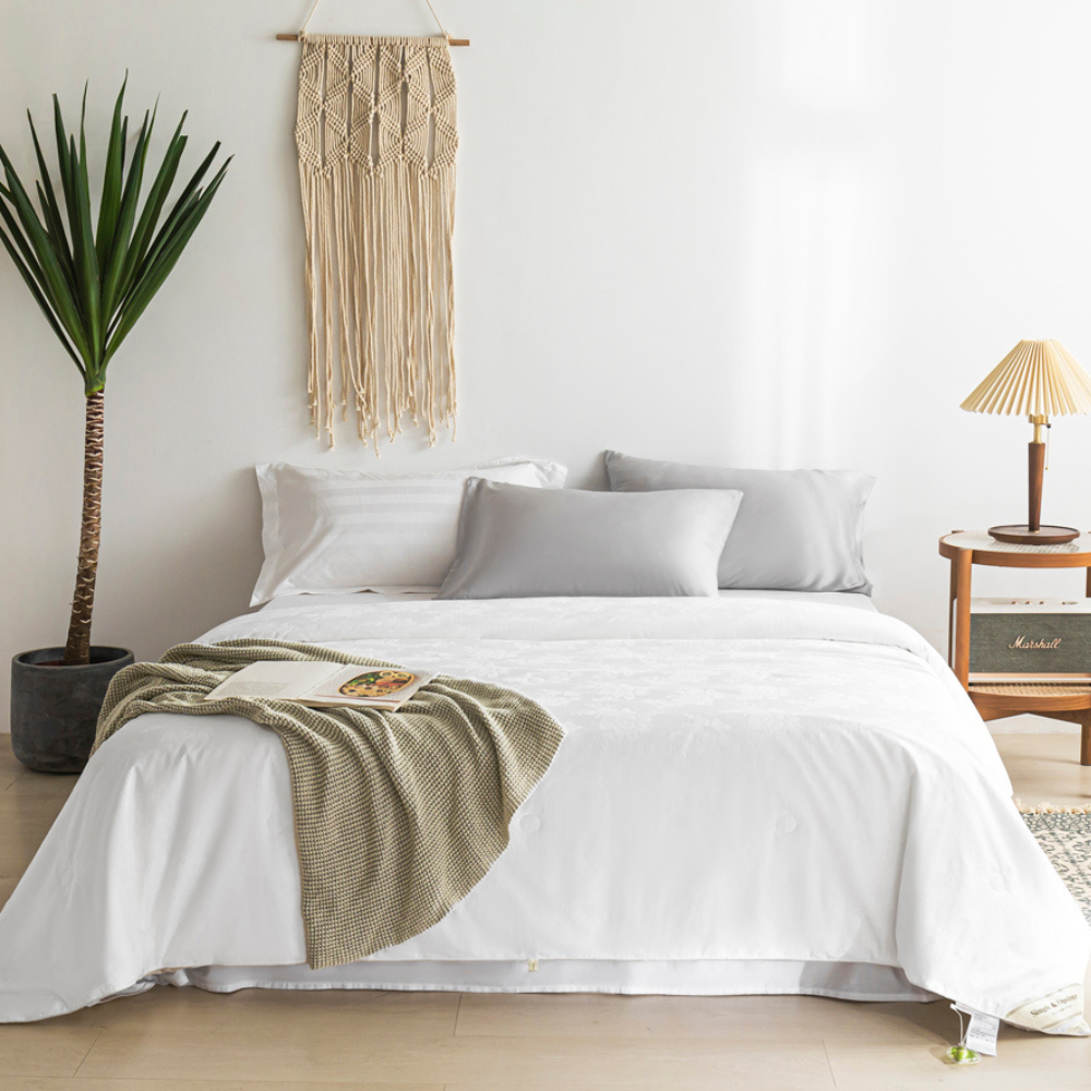 Silk Comforter - Cotton Cover