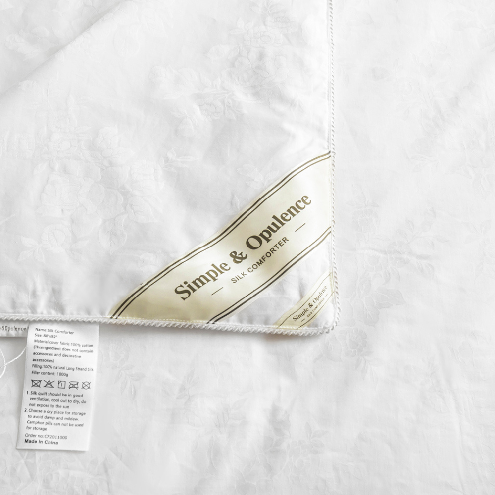 Silk Comforter - Cotton Cover