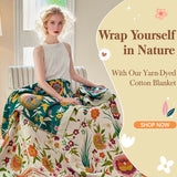 SIMPLEOPULENCE Floral Blanket